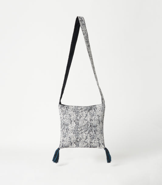 EBONY×DIDION. フリンジショルダーポシェット ”Water Jacquard” White
