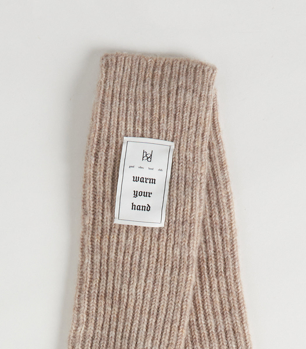 hood×DIDION. アームウォーマー Beige