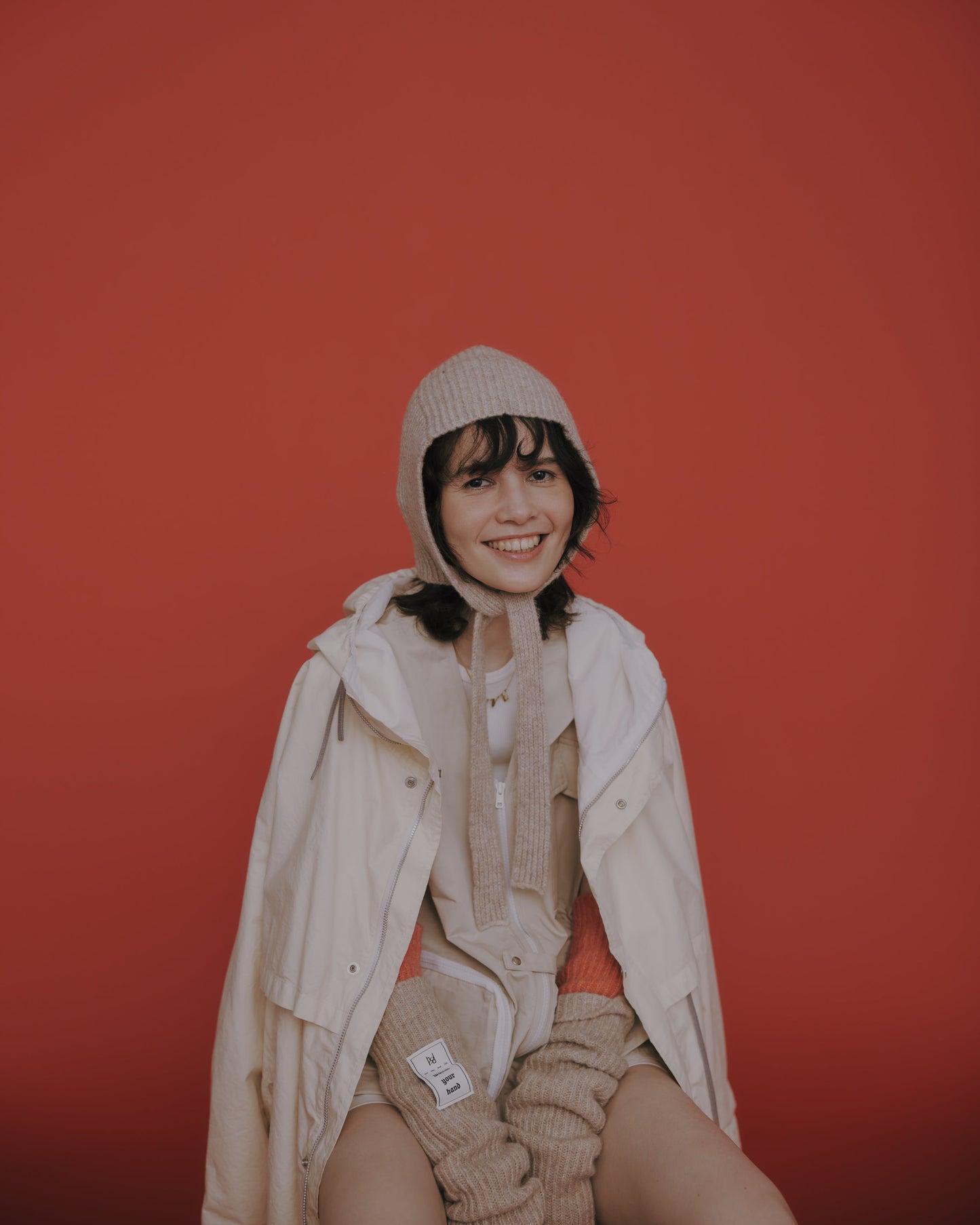 hood×DIDION. アームウォーマー Gray
