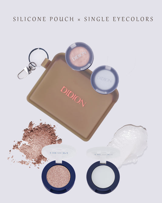 DIDION . SILICONE POUCH+SINGLE EYECOLOR 13・14 SET