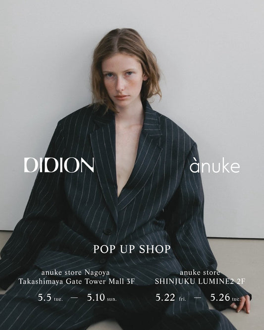 POP-UP SHOP@名古屋 東京 ànuke直営店