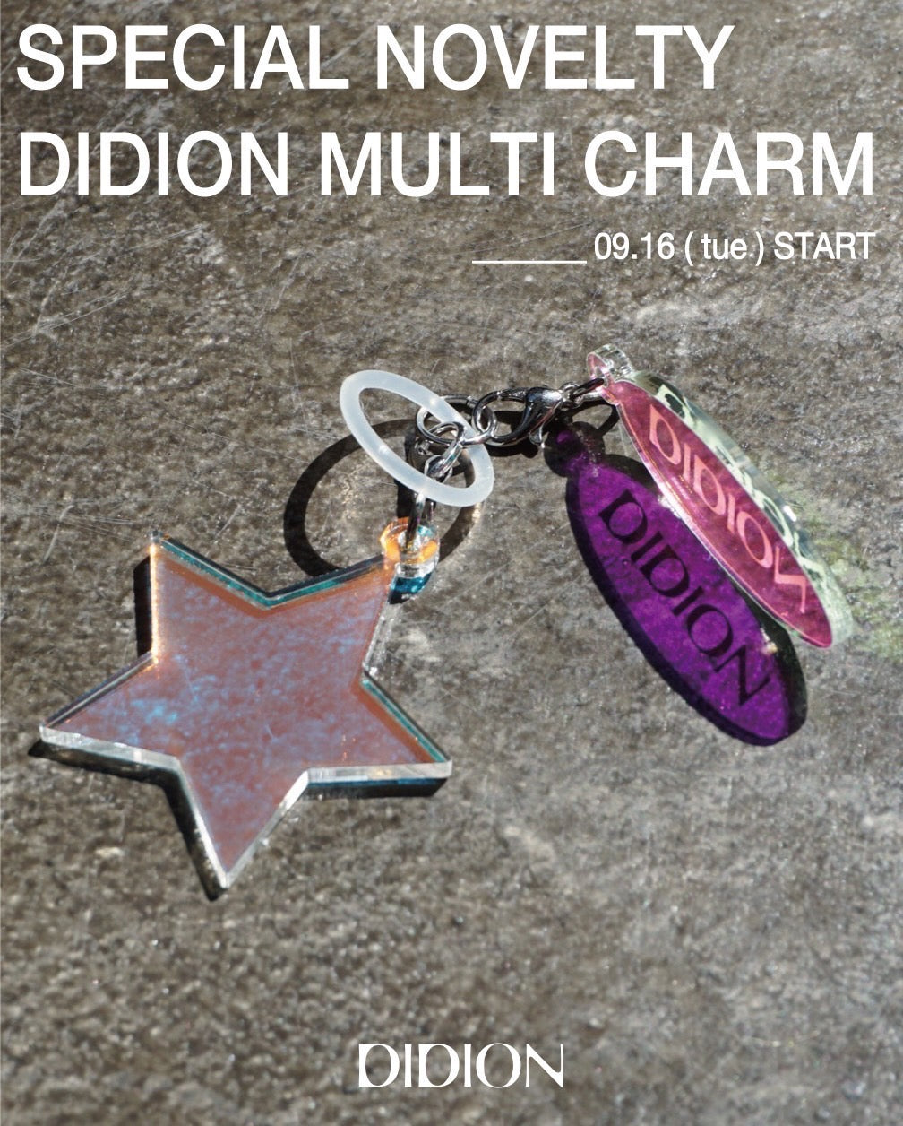 4000円以上で✨ノベルティ✨プレゼント DIDIONオリジナルマルチチャーム