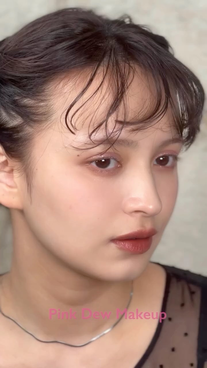透けるピンクのニュアンスーPink Dew Makeup