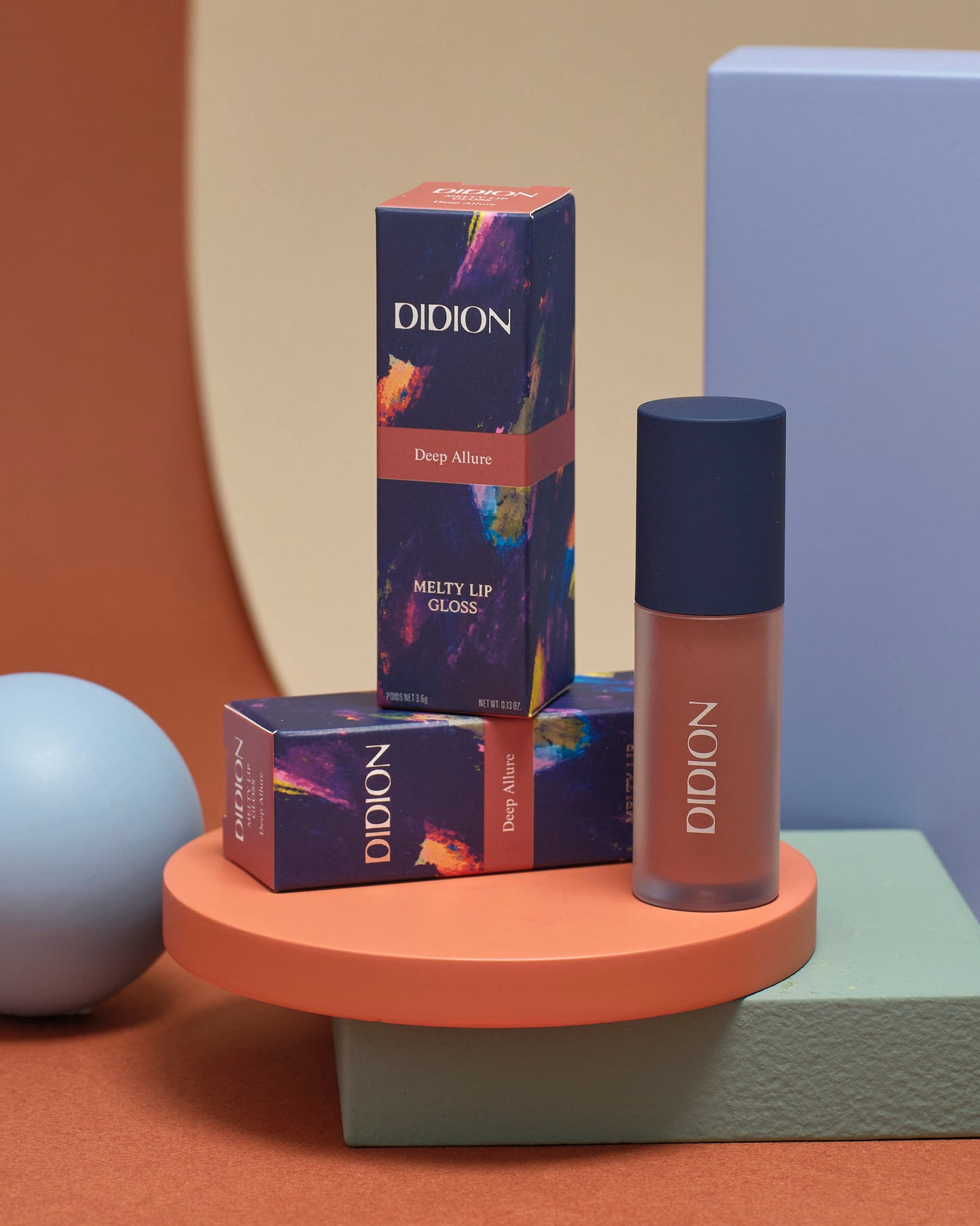 DIDION メルティ リップグロス . 04 Deep Allure