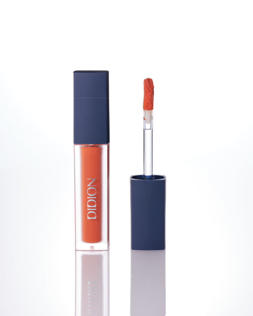 DIDION .  リキッドリップ べルベット マット J01 Tangerine Dusk