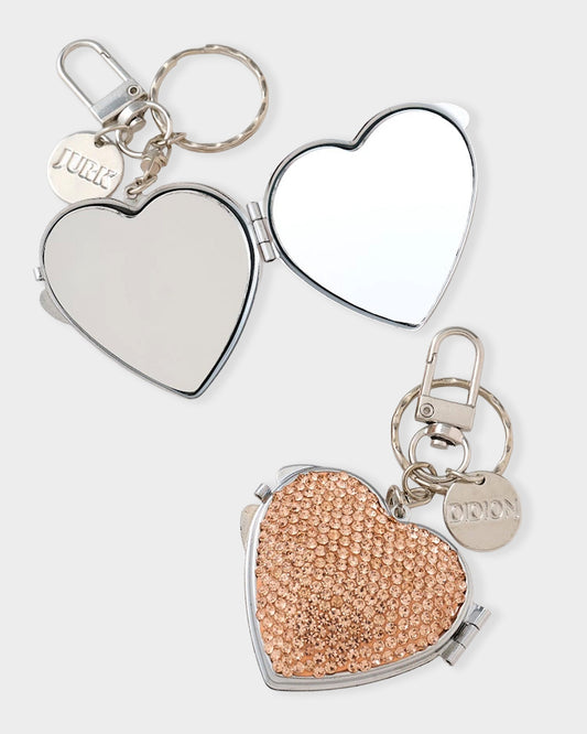 🎁 【限定】. DIDION x JURK LIMITED NOVELTY Heart Mirror Charm (100% off)