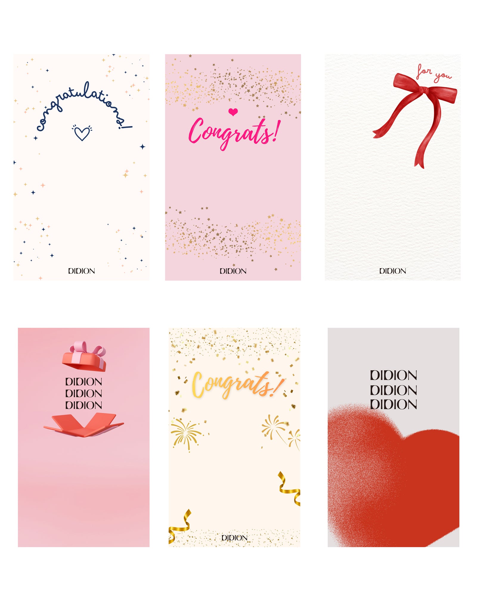 メッセージカードのイメージ