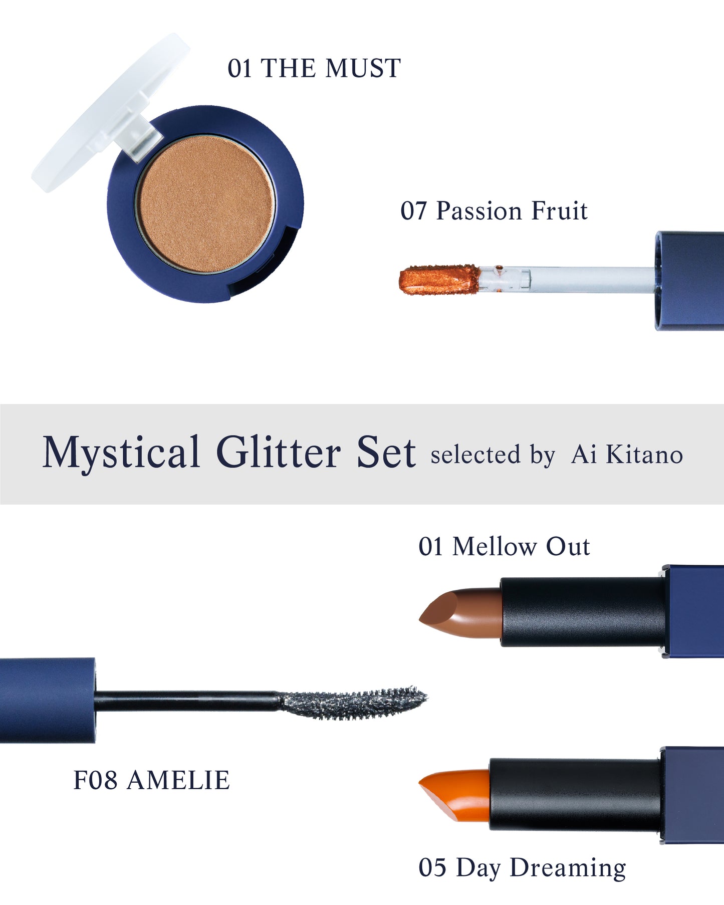 DIDION . "Mystical Glitter"SET selected by Ai Kitano