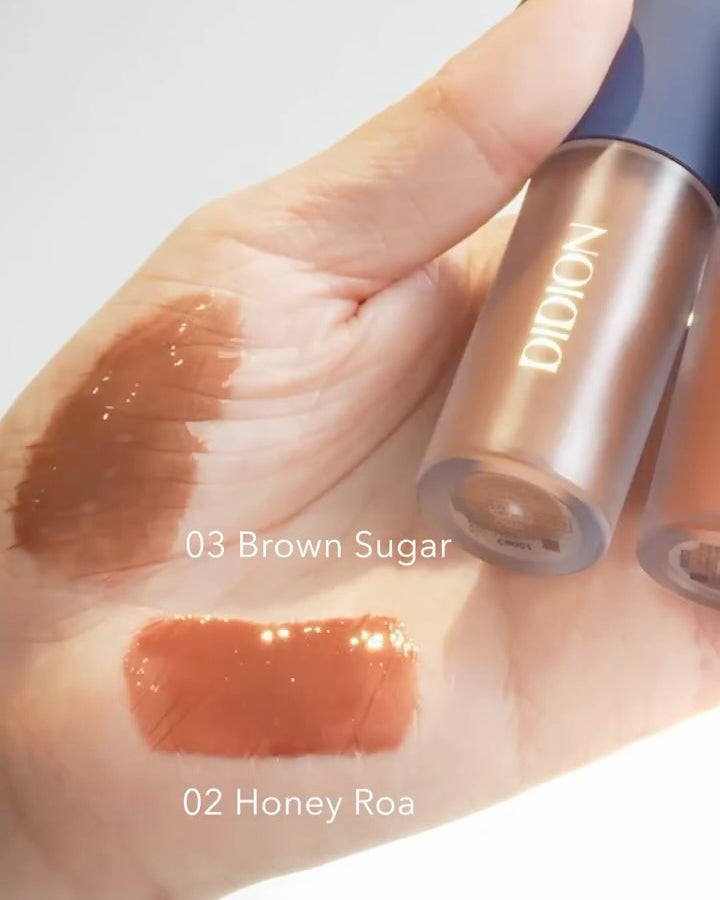 DIDION メルティ リップグロス . 02 Honey Roa