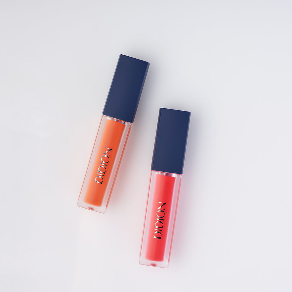DIDION リキッドリップ べルベット マット . J01 Tangerine Dusk