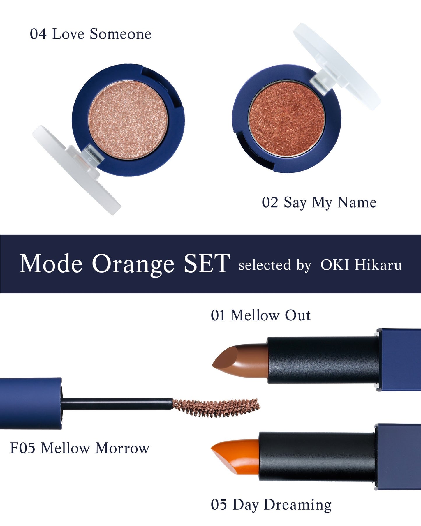 DIDION . "Mode Orange"SET selected by OKI Hikaru