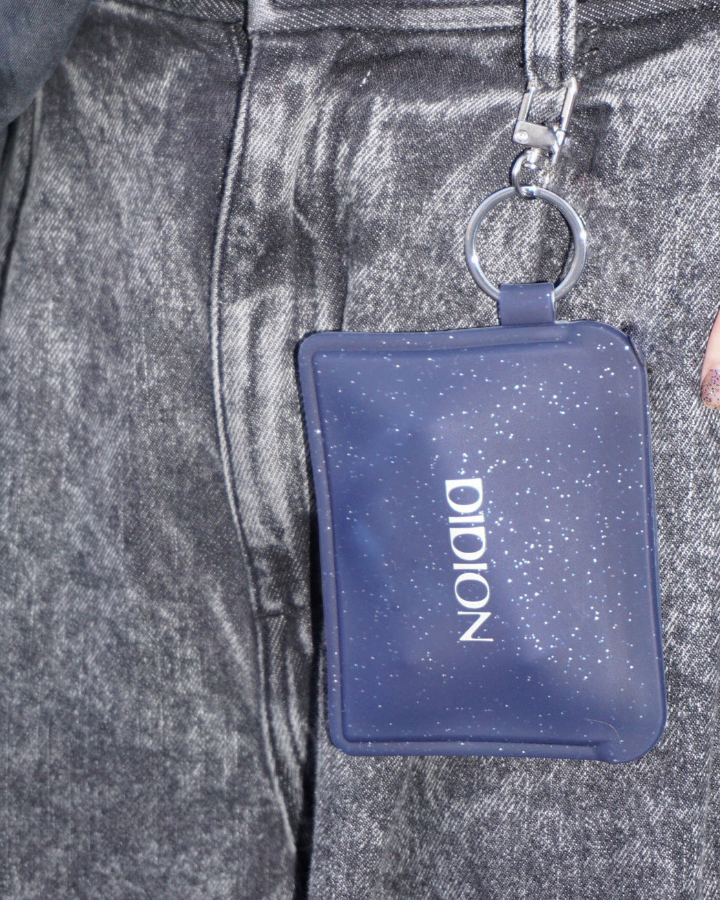 10/28 発売 DIDION x FLAPPO . シリコンポーチ SILICONE POUCH NAVY