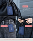 10/28 発売 DIDION x FLAPPO . シリコンポーチ SILICONE POUCH NAVY